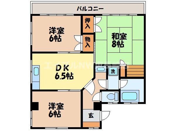 岩見七福ビルの物件間取画像